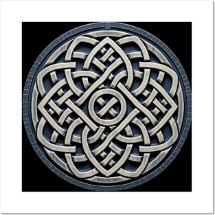 Norse Eternity Knot Odin Viking Posters and Art